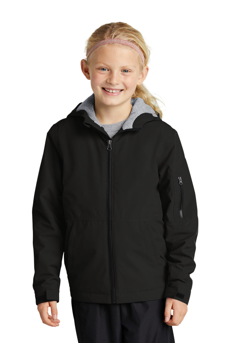 Sport-Tek Youth Waterproof Insulated Jacket – Crossbar Athletics